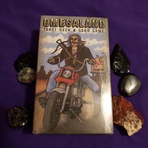 Omegaland Tarot Deck and Card Game by Joe Boginski Sealed Authentic Out Of Print